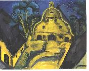 Ernst Ludwig Kirchner Estate Staberhof at Fehmarn painting